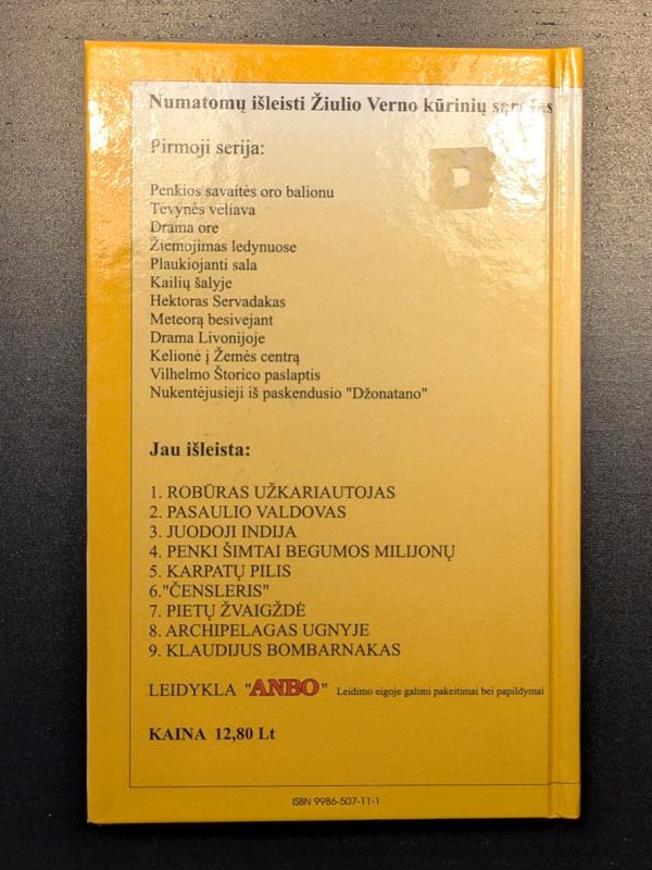 Klaudijus Bombarnakas - Jules Verne, Vytautas Venclovas, knyga 4