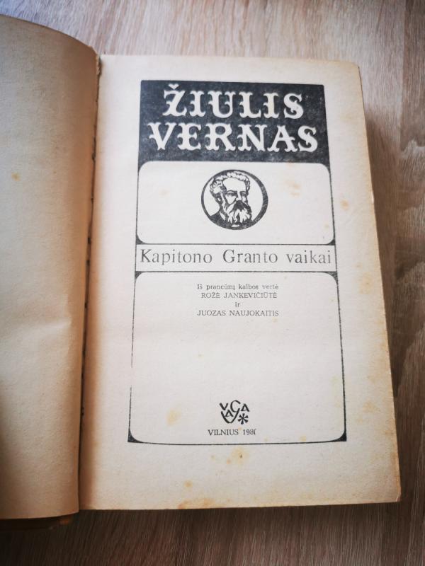 Kapitono Granto vaikai - Žiulis Vernas, knyga 4
