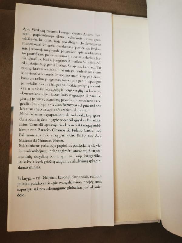 Kelyje, pokalbiai su Jo Šventenybe Pranciškumi - Andrea Tornielli, knyga 4