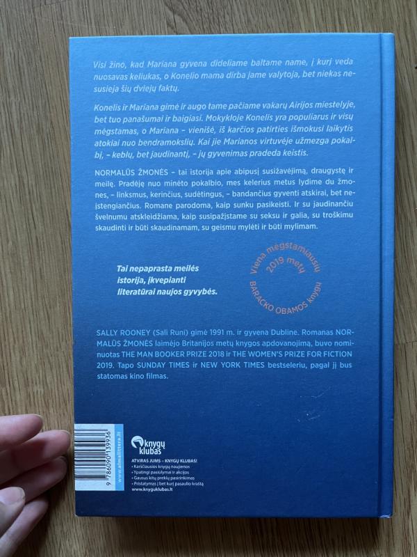 Normalūs žmonės - Sally Rooney, knyga 2