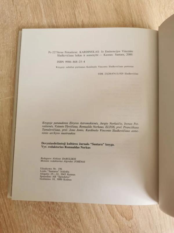 Kardinolas - Irena Petraitienė, knyga 5