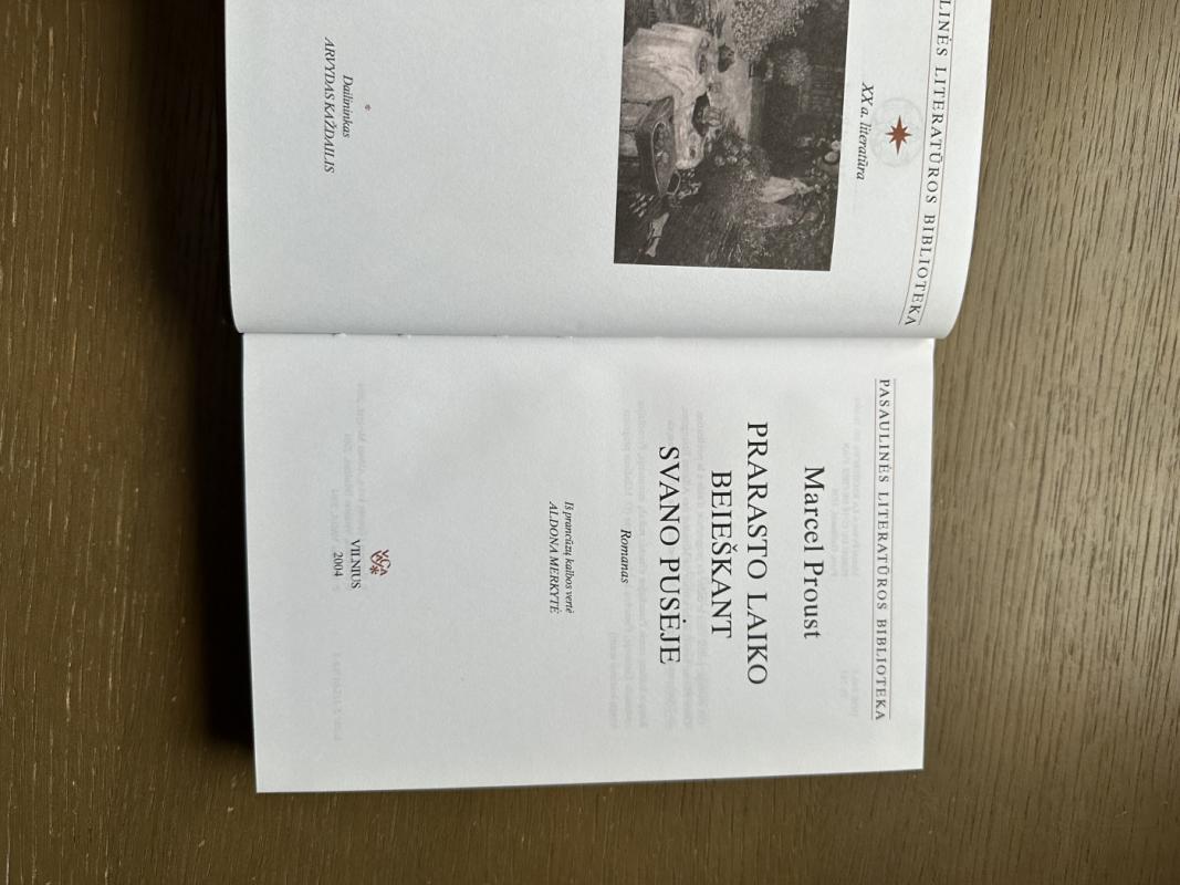 "Prarasto laiko beieškant" 7 tomai - Marselis Prustas, knyga 4