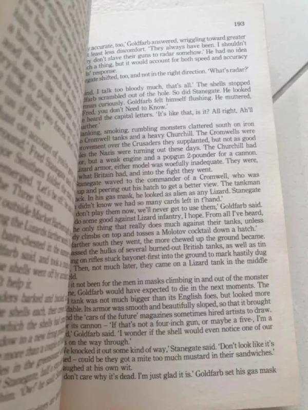 Worldwar Upsetting the Balance - Harry Turtledove, knyga 4