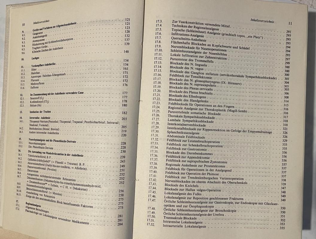 Synopsis der Anästhesie - K. Feller / H. Hüller, knyga 5