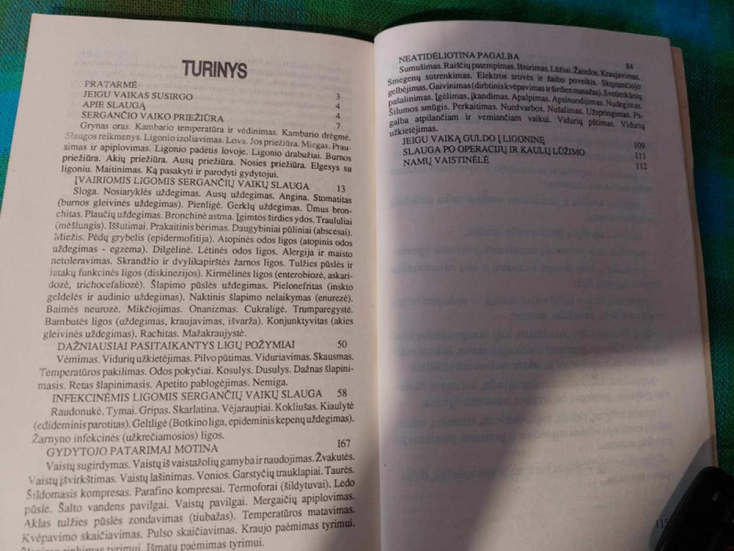 Sergančio vaiko slauga namuose - Algimantas Vingras, knyga 3