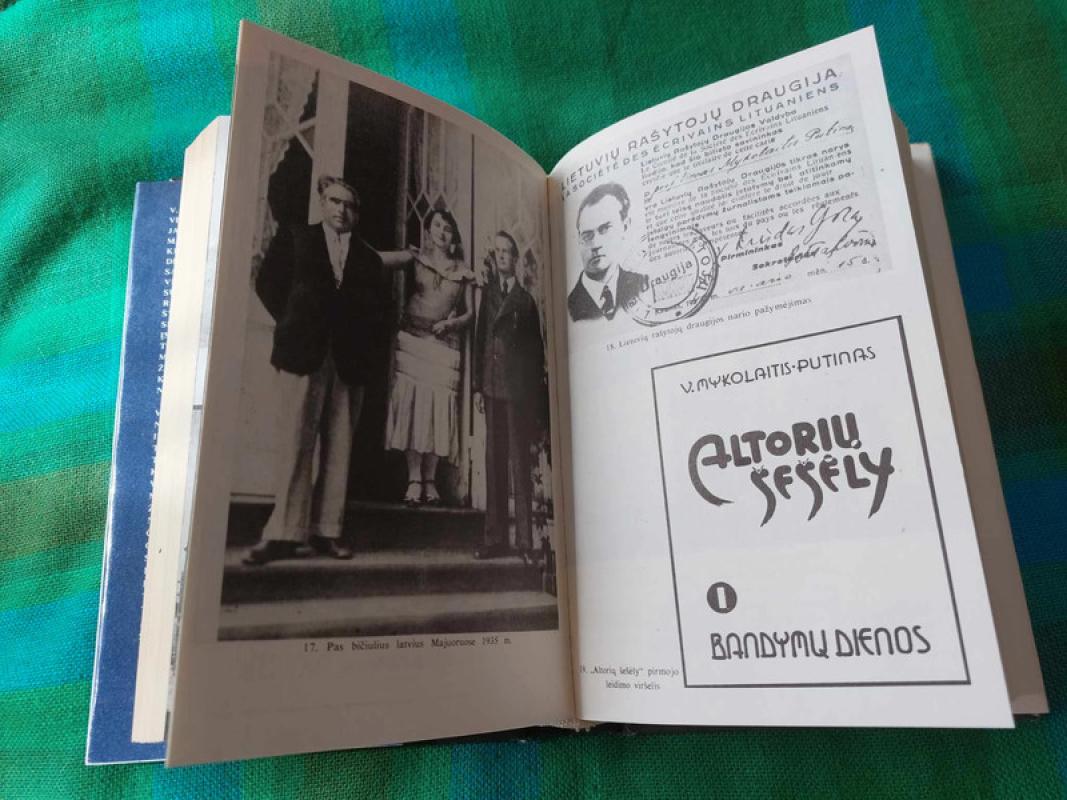 Raštai 4 tomas. Altorių šešėly - Vincas Mykolaitis-Putinas, knyga 3