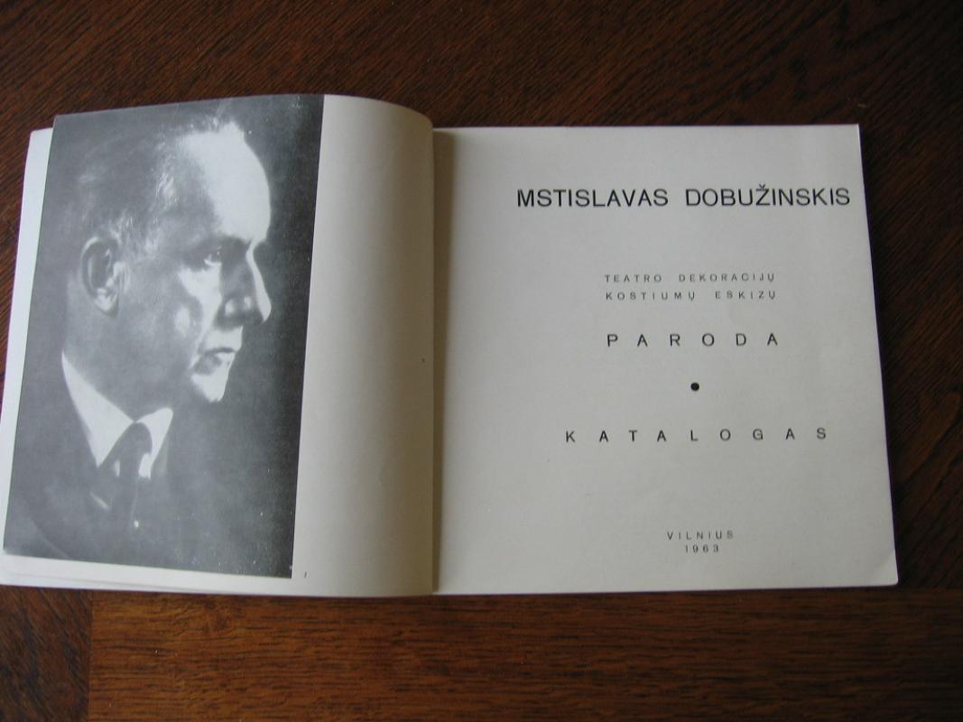 Mstislavas Dobužinskis: teatro dekoracijų, kostiumų, eskizų paroda. Katalogas - Gražina Aleksienė, knyga 5