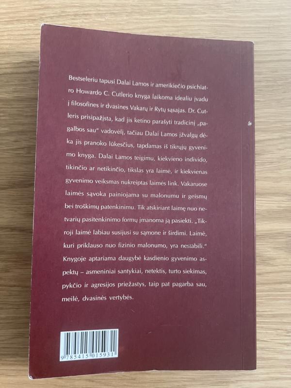 Laimės menas: Gyvenimo knyga - Lama Dalai, knyga 3