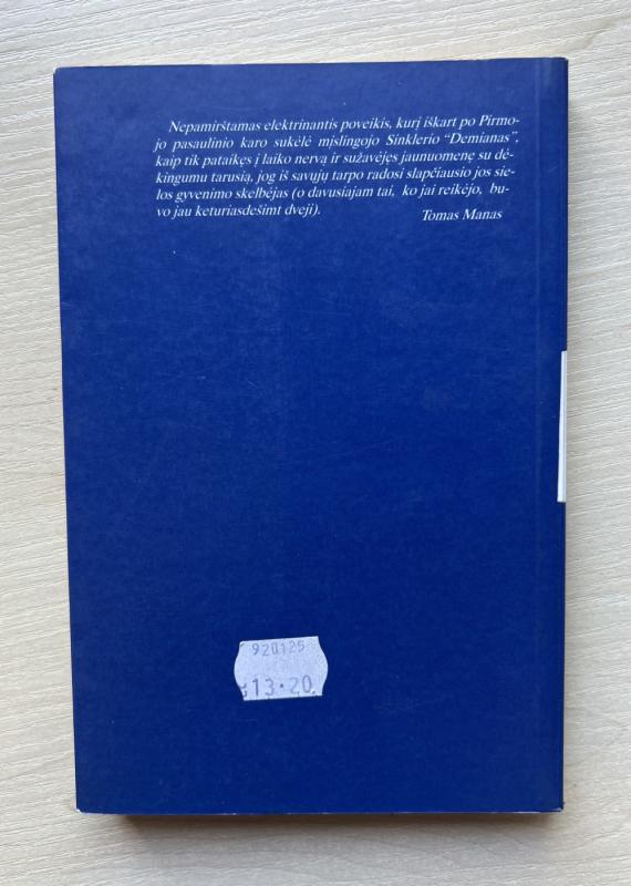 Demianas - Hermanas Hesė, knyga 3