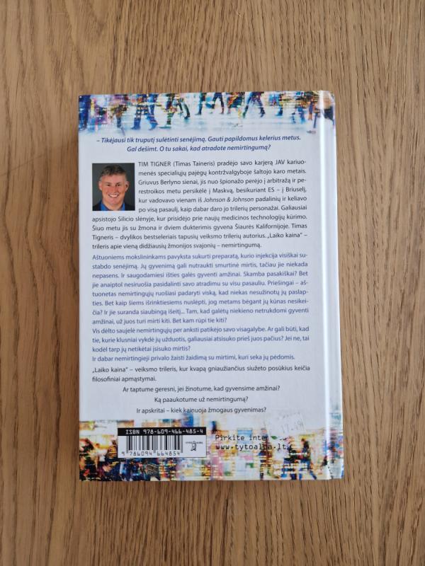 Laiko kaina - Tim Tigner, knyga 3