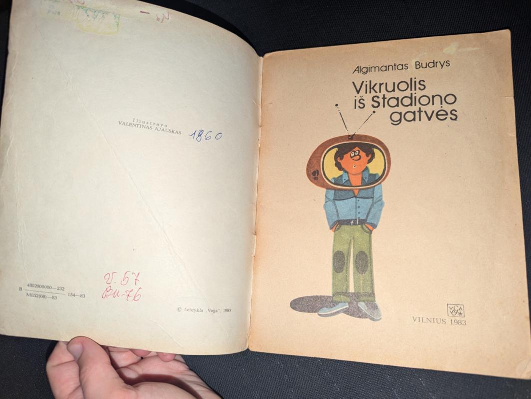 Vikruolis iš Stadiono gatvės - Algimantas Budrys, knyga 3