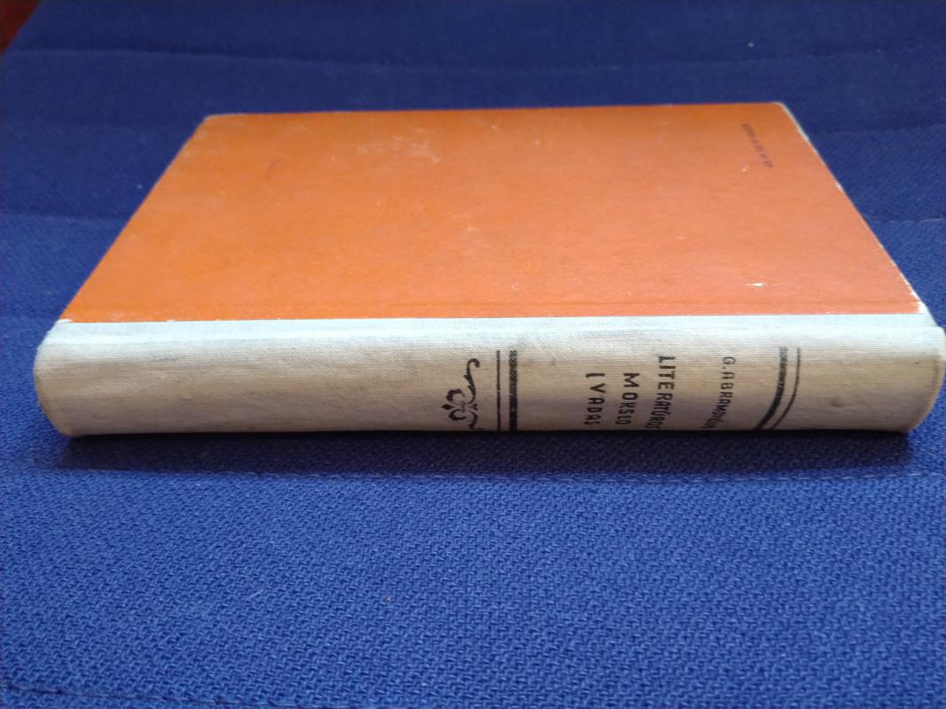 Literatūros mokslo įvadas - G. Abramovičius, knyga 4