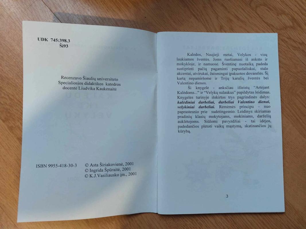 Nuo Kalėdų iki Velykų (rankdarbiai) - Autorių Kolektyvas, knyga 4