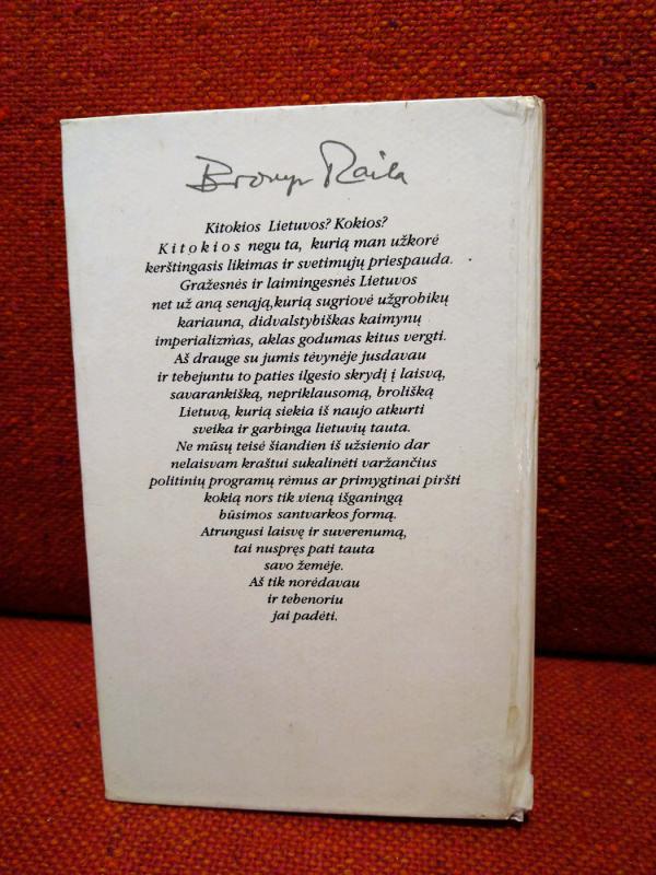 Kitokios Lietuvos ilgesys - Bronys Raila, knyga 3