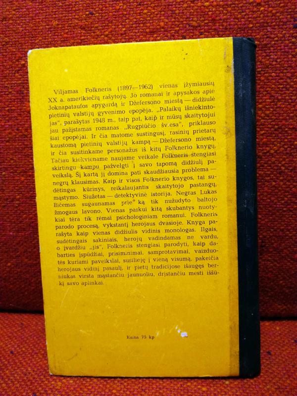 Palaikų išniekintojas - William Faulkner, knyga 3