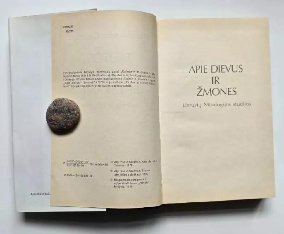 Tautos atminties beieškant - Algirdas Greimas, knyga 4