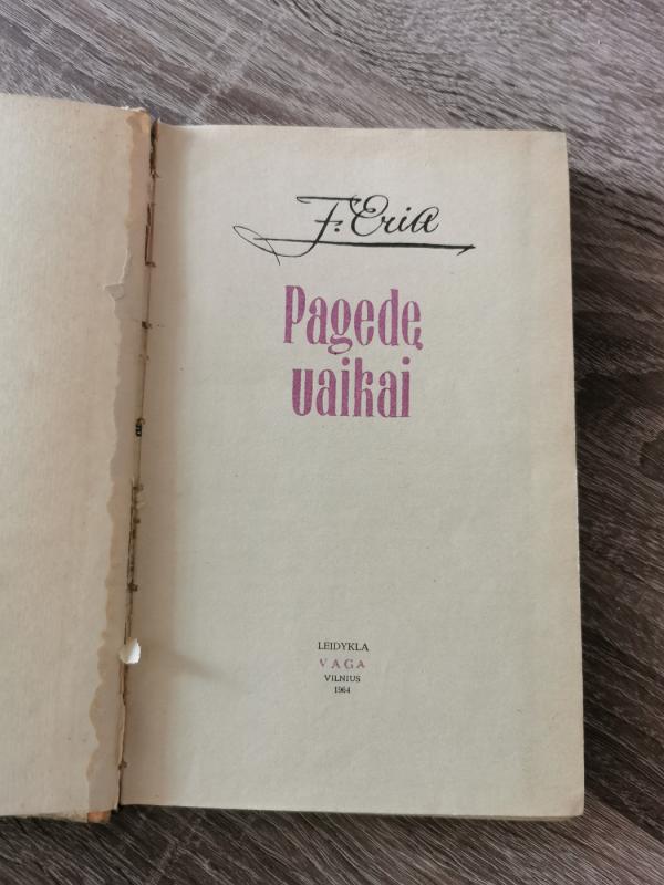 Pagedę vaikai - Filipas Eria, knyga 4