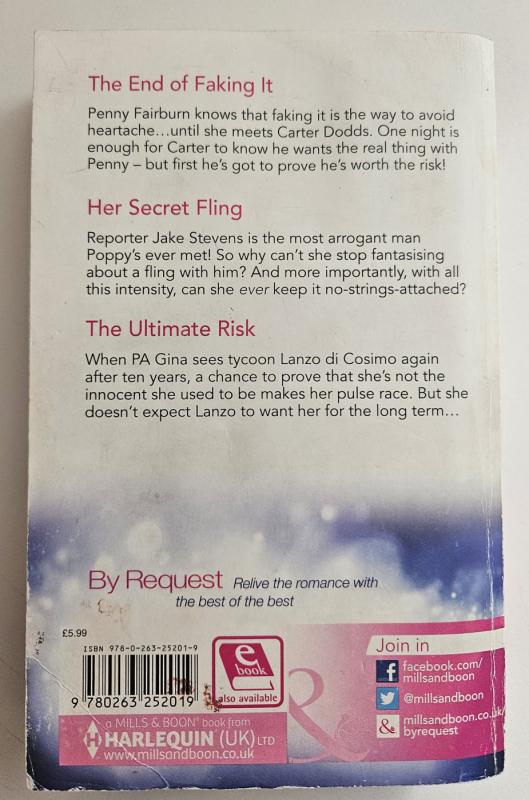 Secret Affairs: The End of Faking It / Her Secret Fling / The Ultimate Risk - Natalie Anderson, Sarah Mayberry, Chantelle Shaw, knyga 3