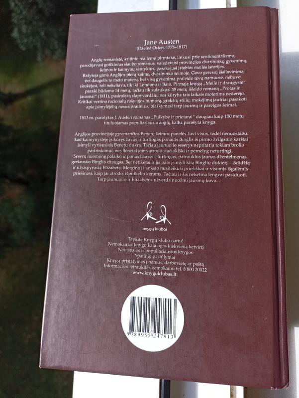 Puikybė ir prietarai: romanas - Jane Austen, knyga 3