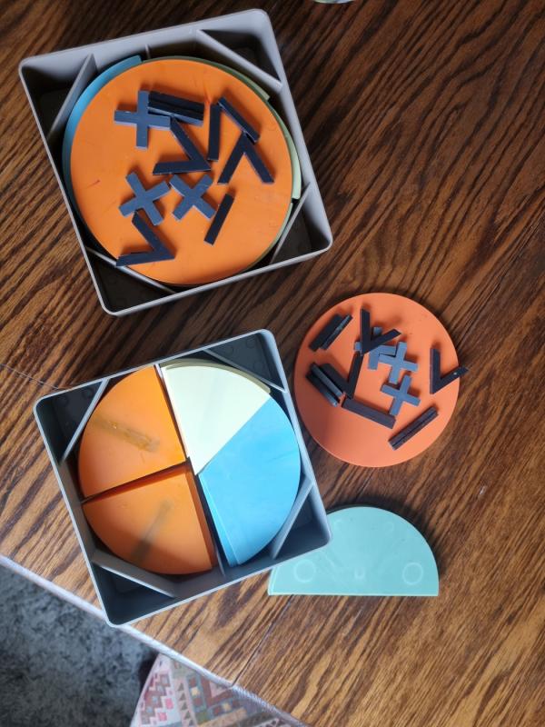 Dėlionės su magnetukais - , stalo žaidimas 3