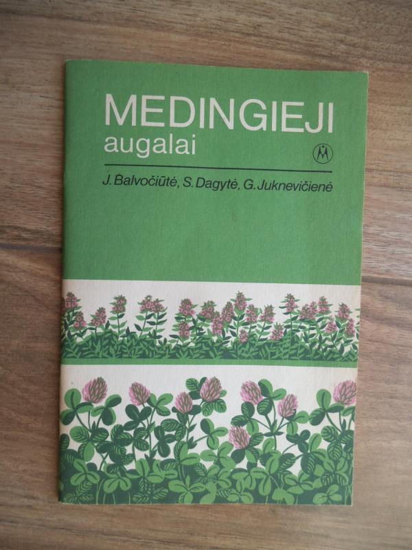 Medingieji augalai - Jadvyga Balvočiūtė, knyga 2