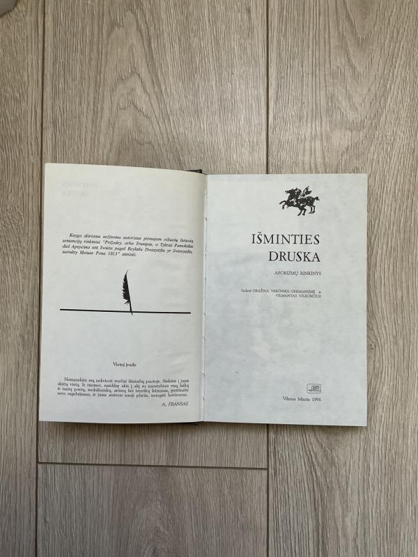 IŠMINTIES DRUSKA - Gražina Veronika Germanienė, Vilmantas Vilkončius, knyga 3