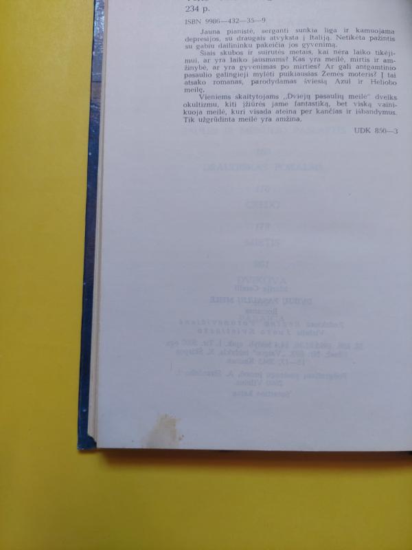 Dviejų pasaulių meilė - Maria Corelli, knyga 3