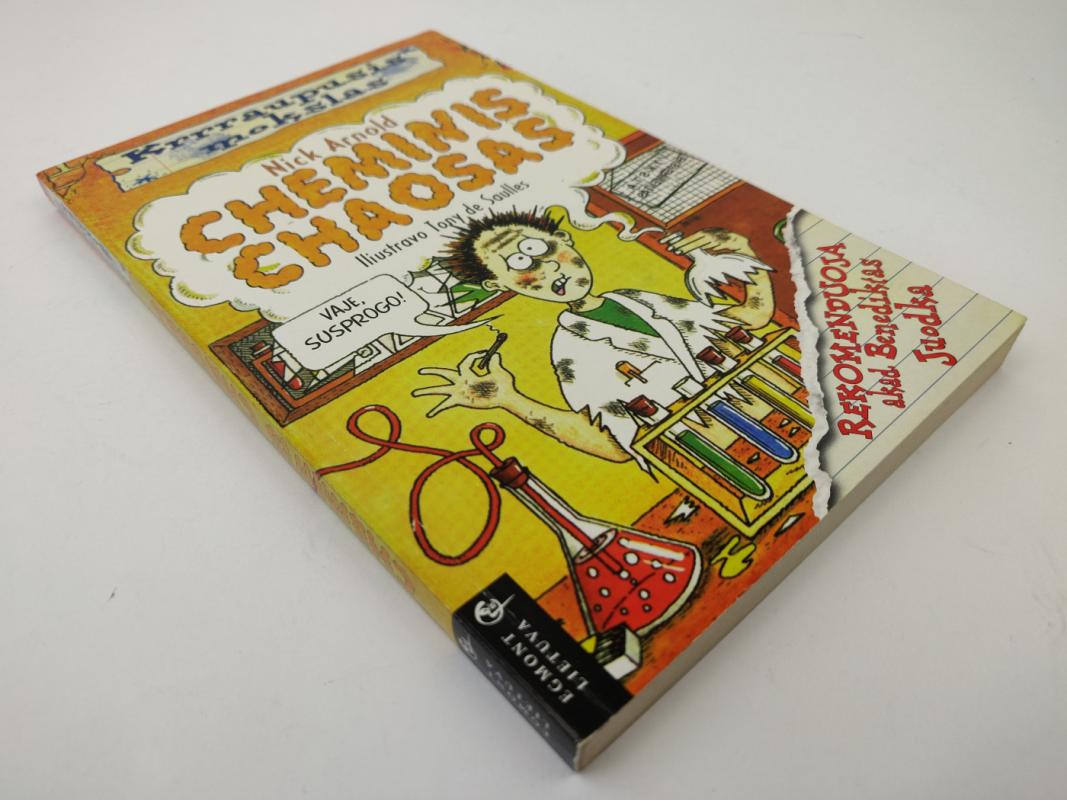 Krrraupusis mokslas. Cheminis chaosas - Arnold Nick, knyga 4