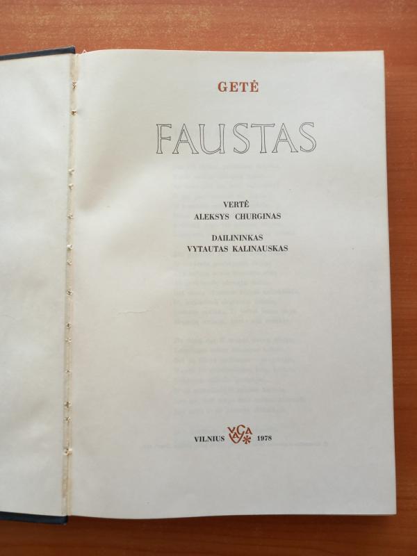 Faustas (Drama) - J. V. Getė, knyga 4