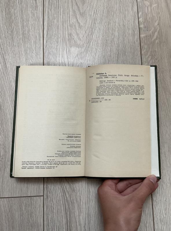 Antanas Smetona. Politinės biografijos bruožai - Alfonsas Eidintas, knyga 5