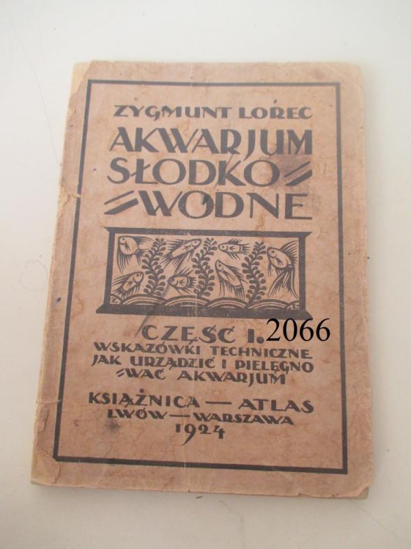Akwarium słodkowodne - Zygmund Lorec, knyga 2
