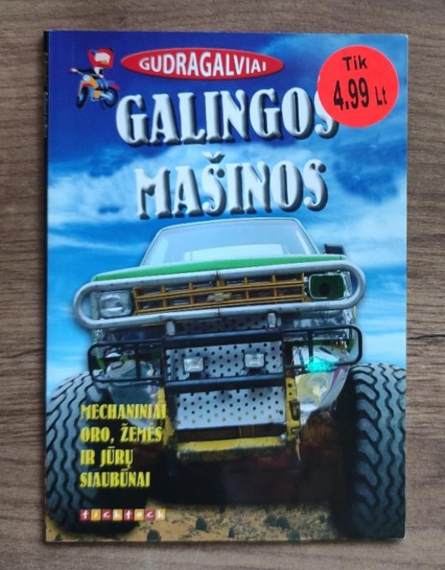 Gudragalviai: Galingos Mašinos - Klerė Oliver, knyga 2