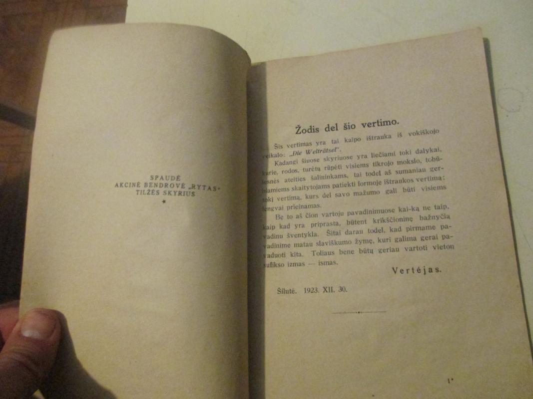 Mūsų monistinė religija - H. Haeckel, knyga 6