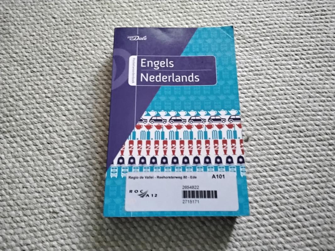 Van Dale Pocketwoordenboek Engles - Nederlands - Van Dale, knyga 4
