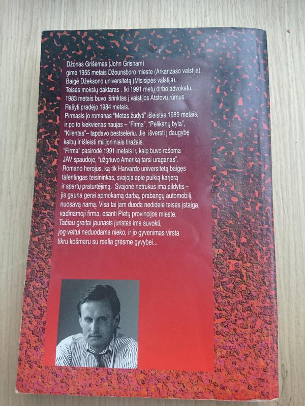 Firma - Džonas Grišemas, knyga 3