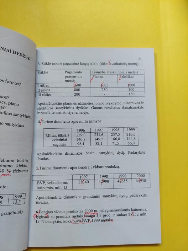 Ekonominės statistikos uždavinynas - Vladislava Bartosevičienė, knyga 6
