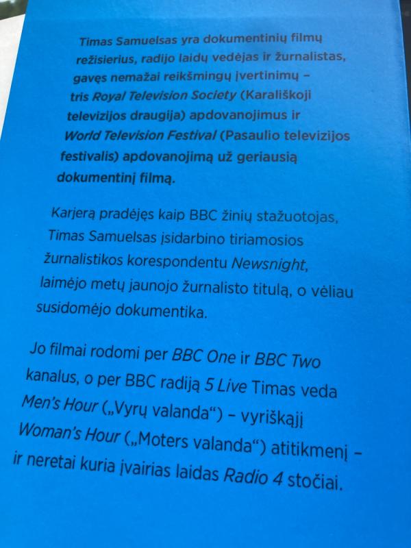 Kur dingo mano ietis? - Tim Samuels, knyga 4