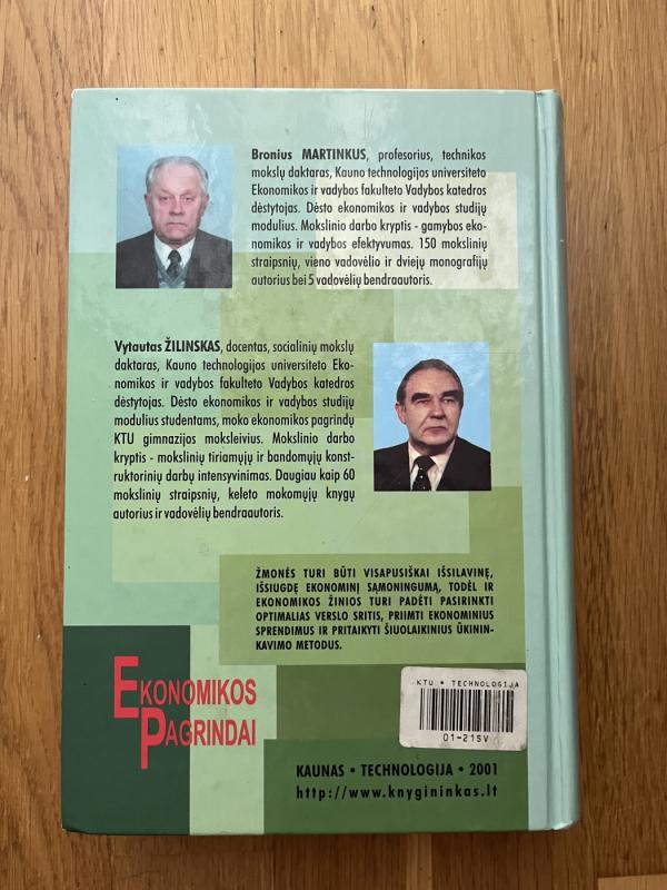 Ekonomikos pagrindai - Bronius Martinkus, knyga 3