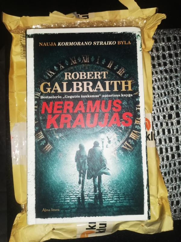 Neramus kraujas - Robert Galbraith, knyga 2