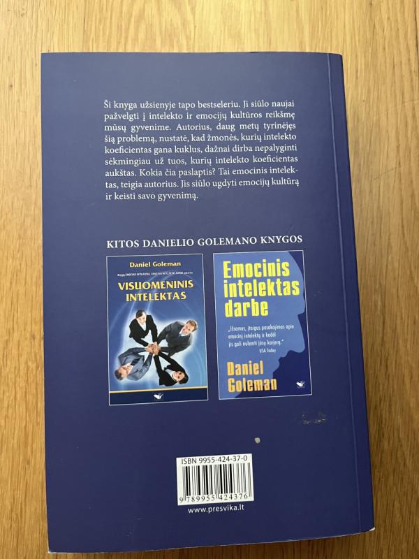 Emocinis Intelektas - Daniel Goleman, knyga 4