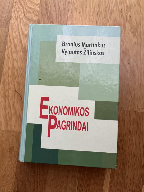 Ekonomikos pagrindai - Bronius Martinkus, knyga 2