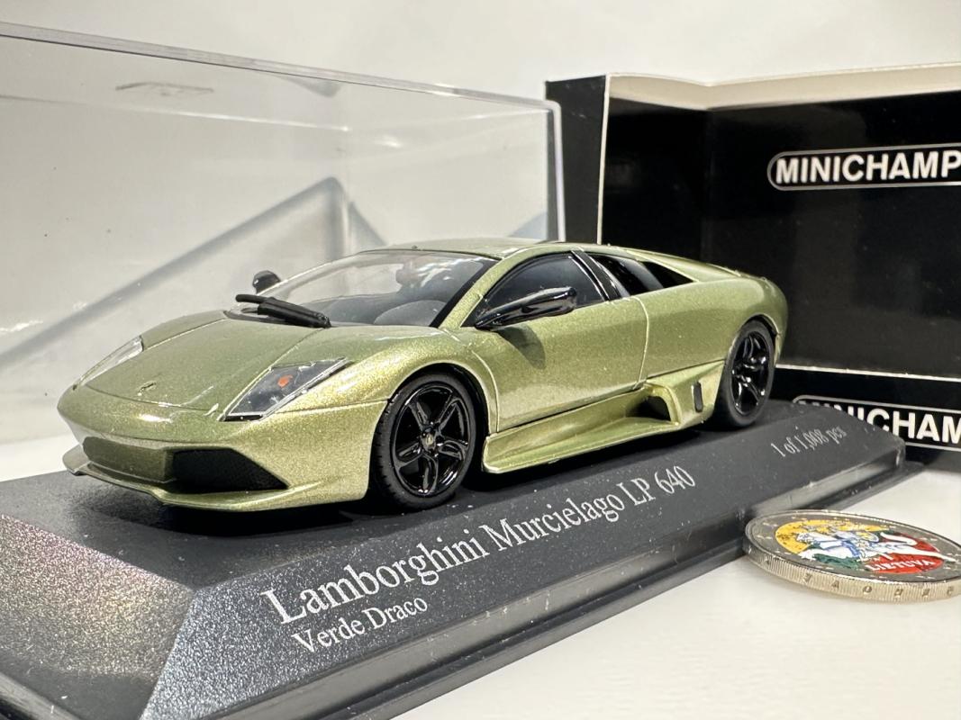 Lamborghini Murcielago LP 640 2006 1:43 Minichamps - , namai ir interjeras