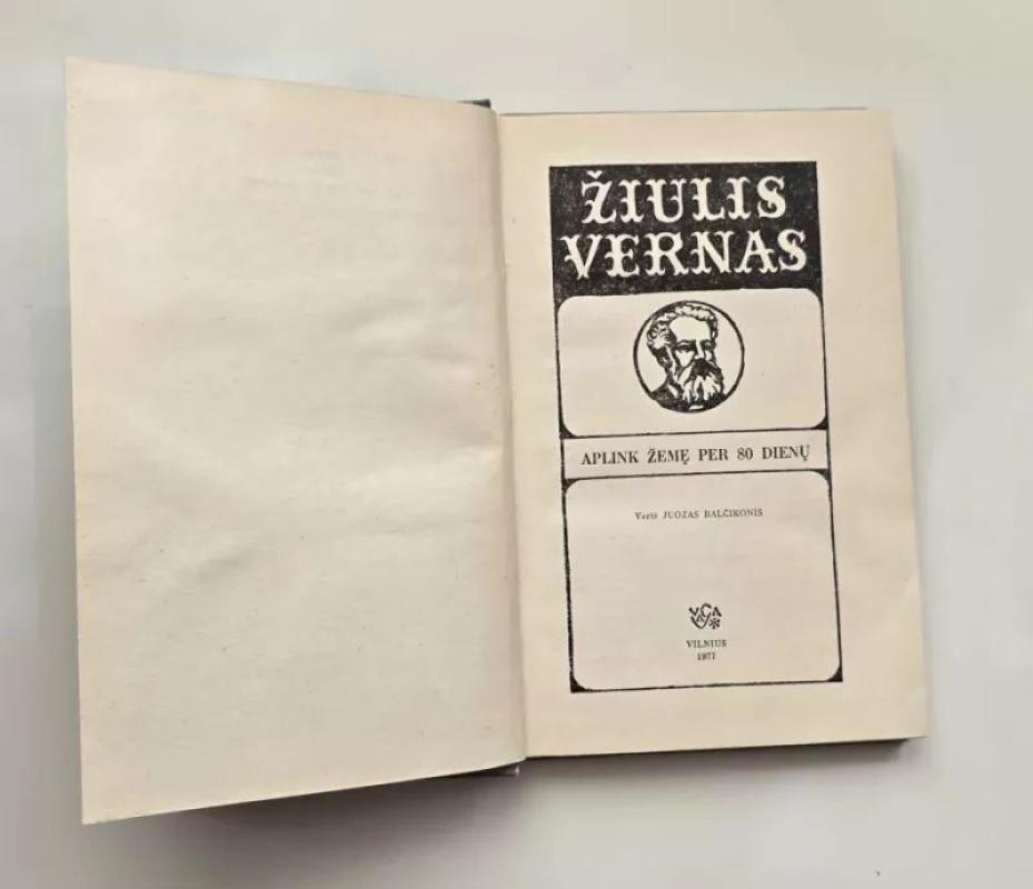 Aplink žemę per 80 dienų - Žiulis Vernas, knyga 3