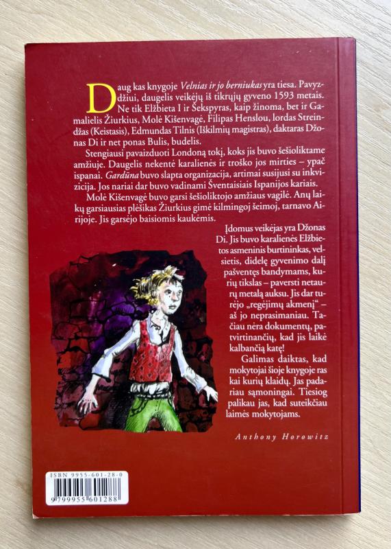 Velnias ir jo berniukas - Anthony Horowitz, knyga 3