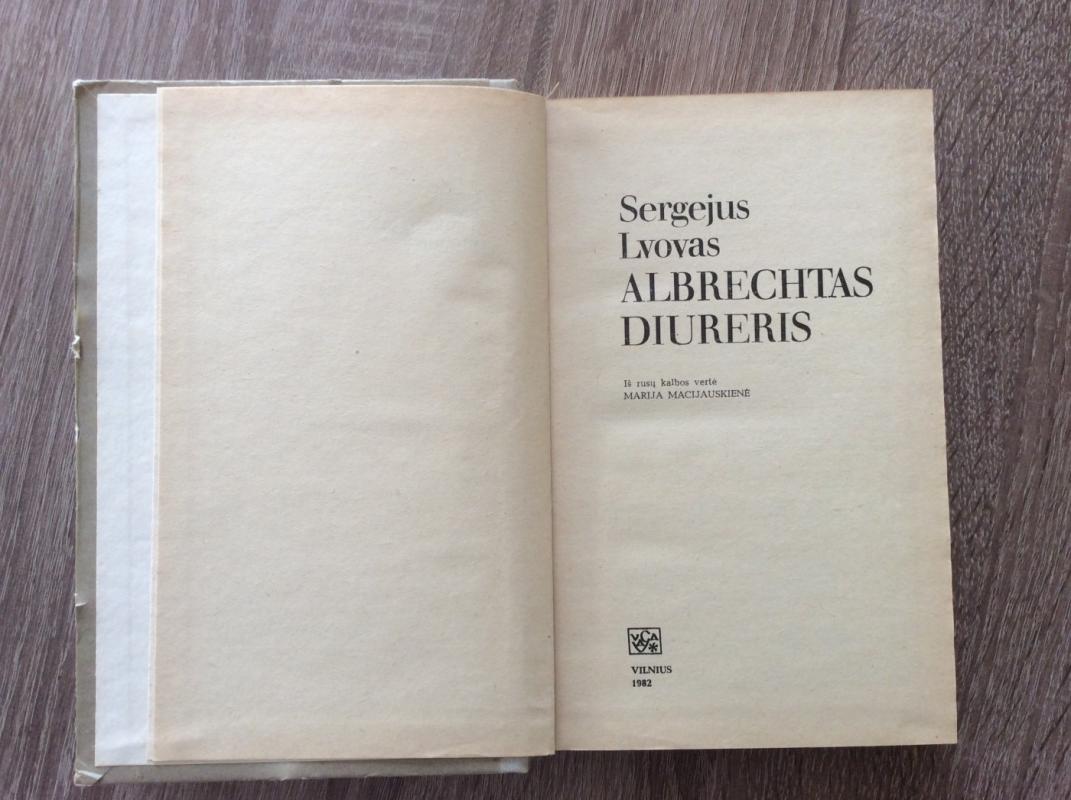 Albrechtas Diureris - Sergejus Lvovas, knyga 3