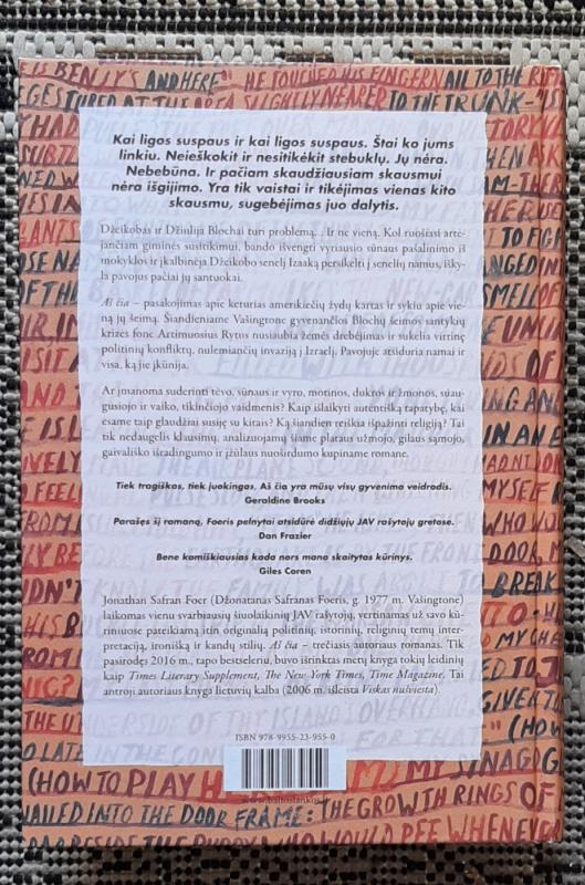 Aš čia - Jonathan Safran Foer, knyga 3