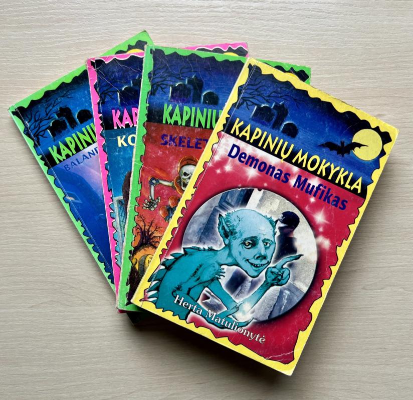 Kapinių mokykla 1-4 dalys - Herta Matulionytė, Tomas B. Stounas, knyga 2