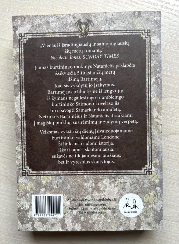 Samarkando amuletas - Johathan Stroud, knyga 3