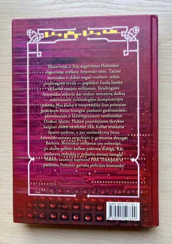 Artemidas Faulas. Amžinybės kodas - Eoin Colfer, knyga 3