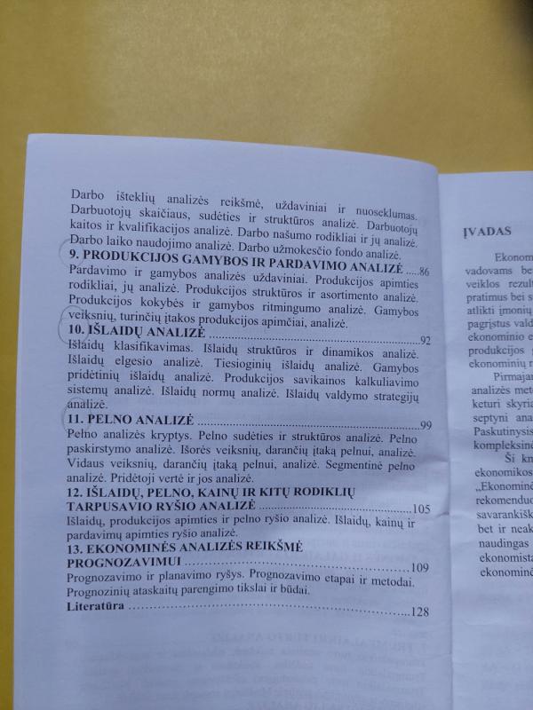 Ekonominės analizės uždavinynas - Šviesa Leitonienė, knyga 3